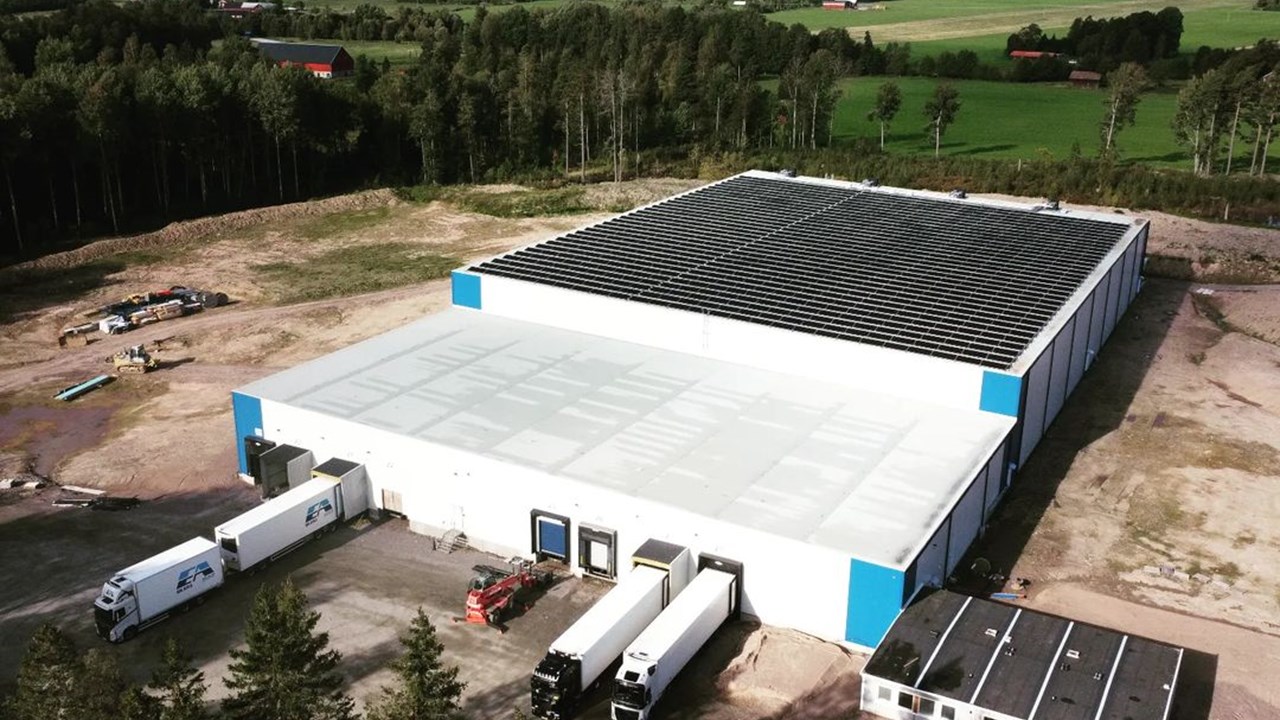 KylClimat servar energieffektivt och klimatsmart fryslager